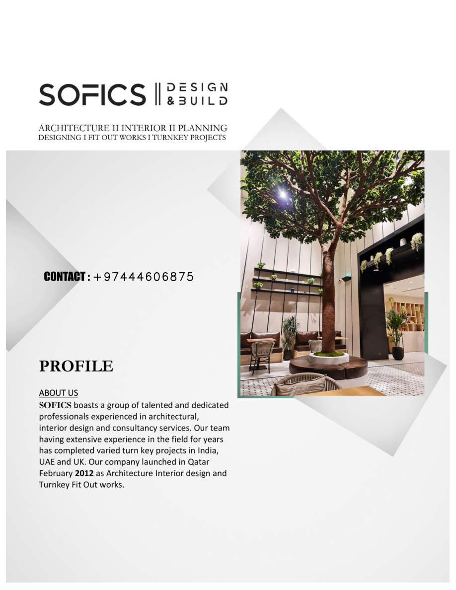 SOFICS company profile cover